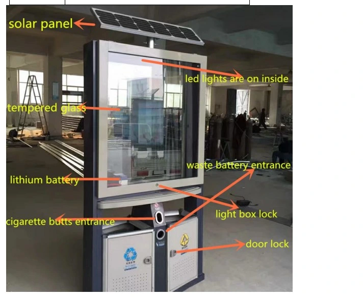 LED Billboard Advertising Vacuum Forming Solar Panel Light Box